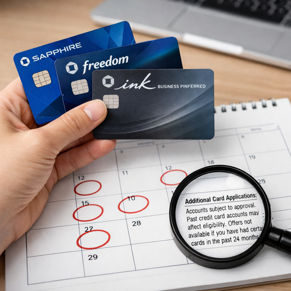 Chase 5/24 Rule Explained: Which Cards Count and Why