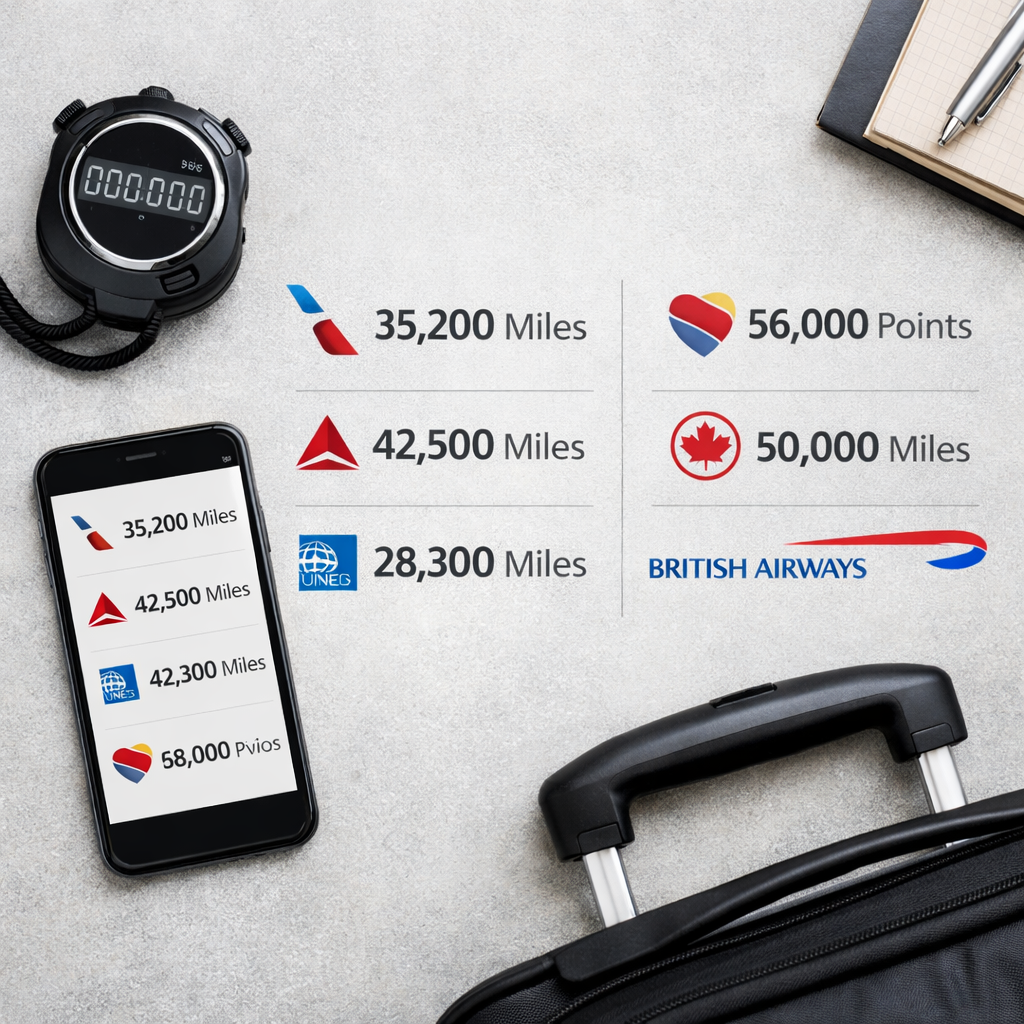 Fastest-Earning Airline Loyalty Programs: Side-By-Side Rewards Comparison For Busy Travelers